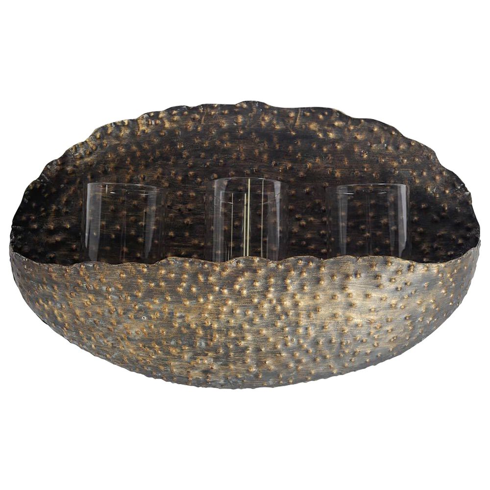 Mercana Chaucer II Short Candle Holder, , large