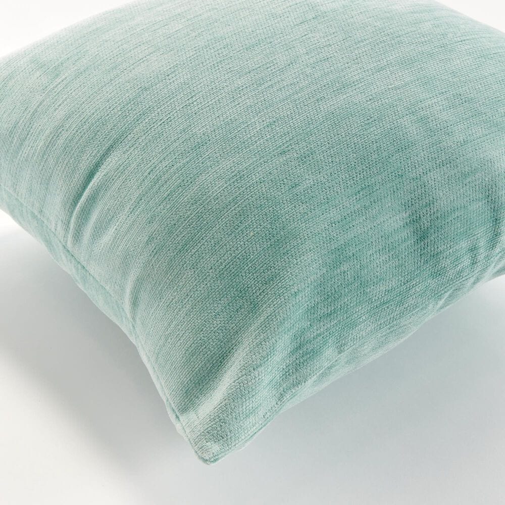 Napa Home and Garden Suri 20&quot; x 20&quot; Indoor/Outdoor Throw Pillow in Seafoam and White, , large