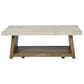 Ashley Brendalhouse Rectangular Cocktail Table in Light Brown, , large