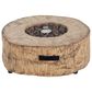 Hearth and Haven Outdoor Propane Fire Pit with 30,000 BTU Output in Brown, , large