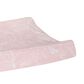 Lambs & Ivy Petals Changing Pad Cover in Pink and White, , large