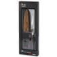 Cangshan Haku 5" Serrated Utility Knife with Sheath in Dark Brown and Silver, , large