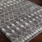 Surya Birch 5" x 7"6" Black, Charcoal, Gray and Cream Area Rug, , large