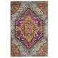 Safavieh Madison MAD119G 5"1" x 7"6" Light Grey and Fuchsia Area Rug, , large