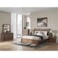 Ashley Fortlorn Dresser and Mirror in Walnut Brown, , large