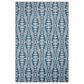 Dalyn Rug Company Sedona Southwestern 10" Round Indigo Indoor/Outdoor Area Performance Rug, , large