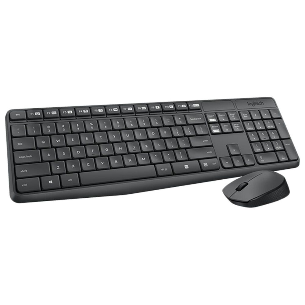 Logitech Wireless Keyboard and Mouse Combo in Black, , large