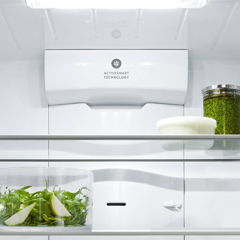 Fisher &amp; Paykel 20.1 Cu. Ft. French Door Refrigerator with Ice and Water Dispenser in Stainless Steel, , large