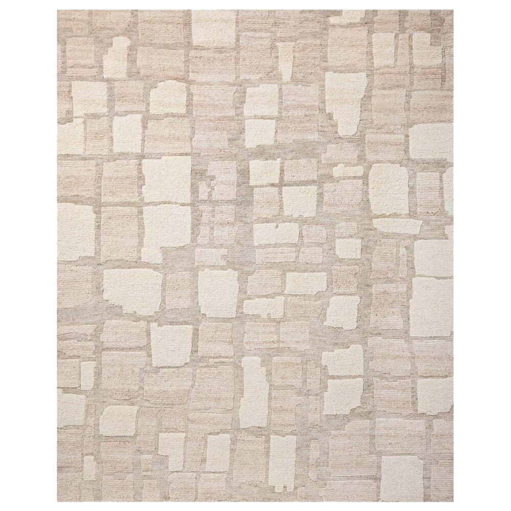 Loloi Octavia 2" x 3" Stone and Sand Area Rug, , large