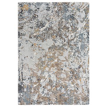 RIZZY Logan LOG731 2"6" x 8" Blue Runner, , large