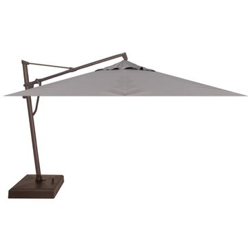 Treasure Garden 10"x13" Cantilever Umbrella with Black Base in Boulder, , large