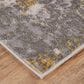 Feizy Waldor 8" x 11" Gold and Sterling Area Rug, , large