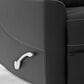 Simeon Collection Hercules Manual Swivel Glider Recliner in Black, , large