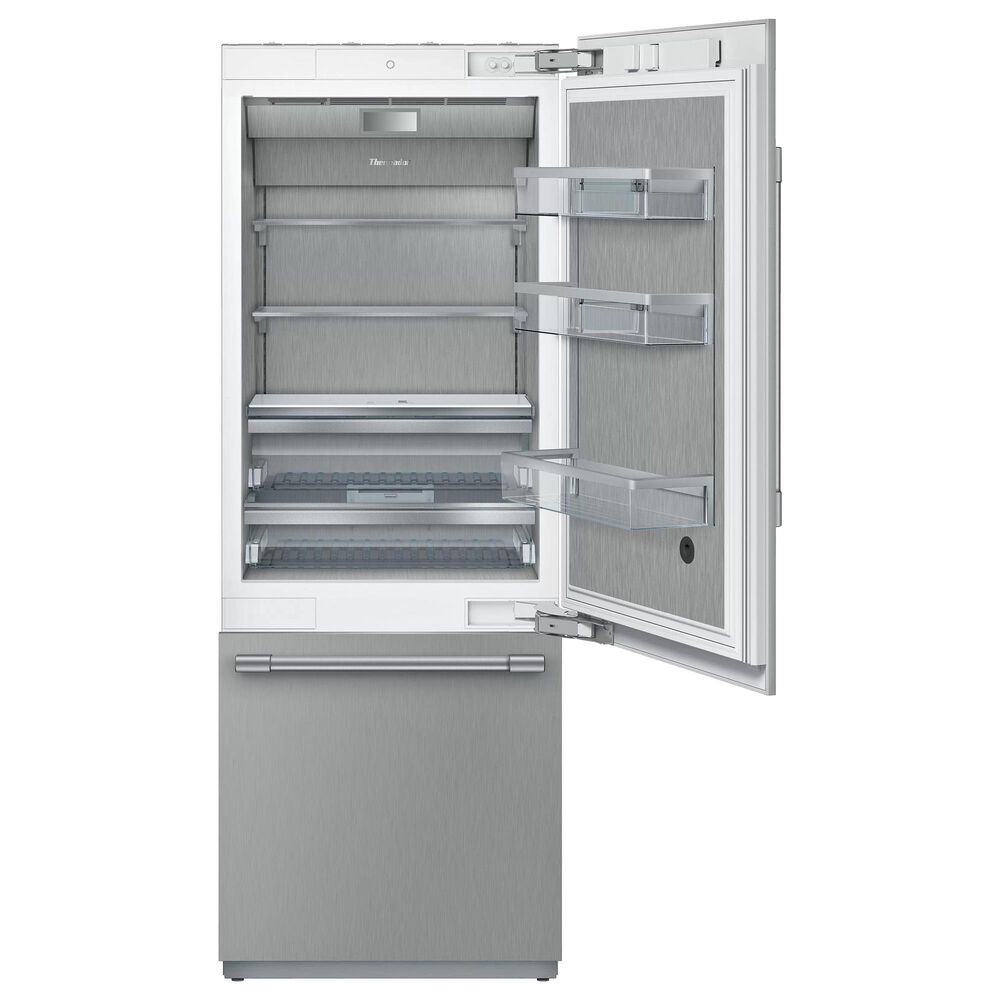 Thermador 30&quot; Bottom Freezer Refrigerator in Stainless Steel, , large