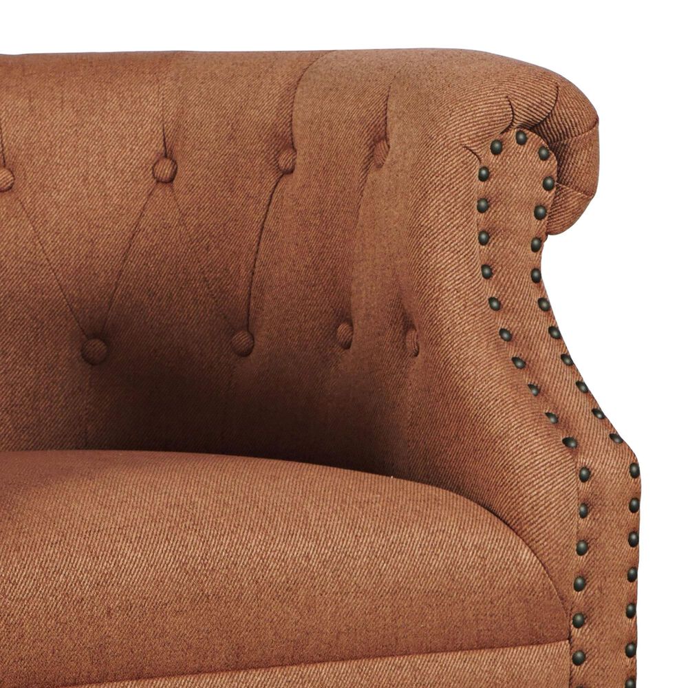 Waltham Lily Accent Chair in Spice, , large