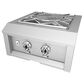 Hestan 24"" Built-In Power Burner in Stainless Steel, , large