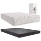 Harvest Sleep 12" Medium Memory Foam California King Mattress in a Box with Low Profile Box Springs, , large