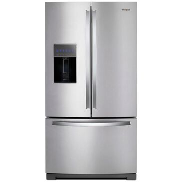 Whirlpool 27 Cu. Ft. 36" Wide French Door Refrigerator in Fingerprint Resistant Stainless Steel  with Dual Icemaker, , large