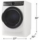 Electrolux 4.5 Cu. Ft. Front Load Washer and 8.0 Cu. Ft. Gas Dryer in Matte White, , large