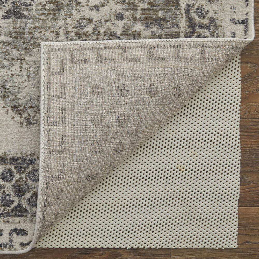 Feizy Kano 2&#39;2&quot; x 3&#39; Ivory and Charcoal Area Rug, , large