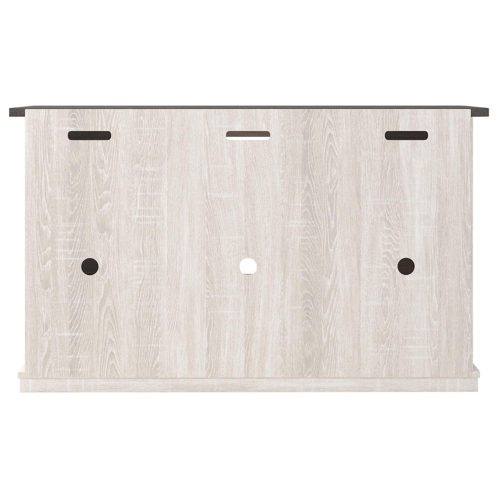 Ashley Dorrinson 54&quot; TV Stand in Antique White and Gray, , large
