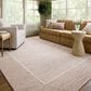 Chris Loves Julia x Loloi Briggs 3"6" x 5"6" Blush and Ivory Area Rug, , large
