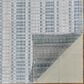 Feizy Odell 10" x 14" Blue and Silver Area Rug, , large