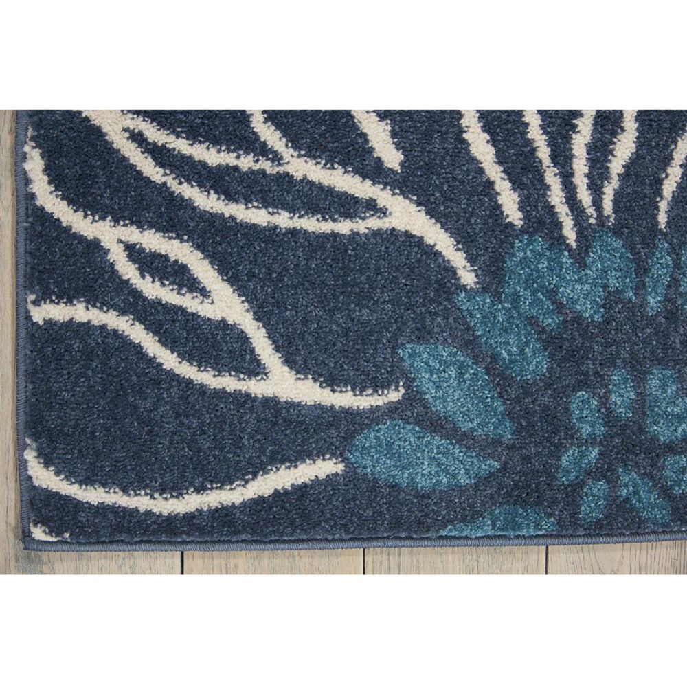 Nourison Passion PSN17 1&#39;10&quot; x 2&#39;10&quot; Blue Area Rug, , large