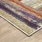 Oriental Weavers Tisdell TIS08 Multicolor 3"9" x 5"2" Area Rug, , large