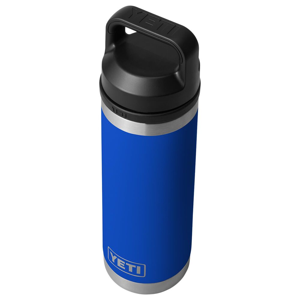 YETI Rambler 18 Oz Water Bottle with Chug Cap in Royal Blue, , large
