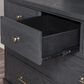 Legacy Classic Flatiron 4-Piece Full Trundle Bedroom Set in Midnight, , large