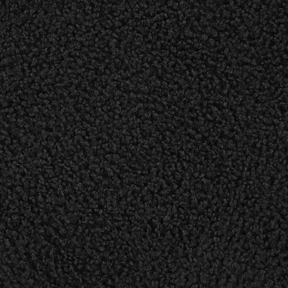 Coaster Zena Round Ottoman in Black, , large