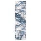 Safavieh Craft 2"3" x 16" Grey and Blue Runner, , large