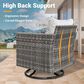HOMLUX 7-Piece Outdoor Patio Set in Gray, , large