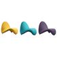 Dayton MoMa Accent Chair in Purple, Teal and Yellow (Set of 3), , large
