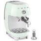 SMEG Retro Style 47 Oz Espresso and Cold Brew Coffee Machine in Pastel Green, , large