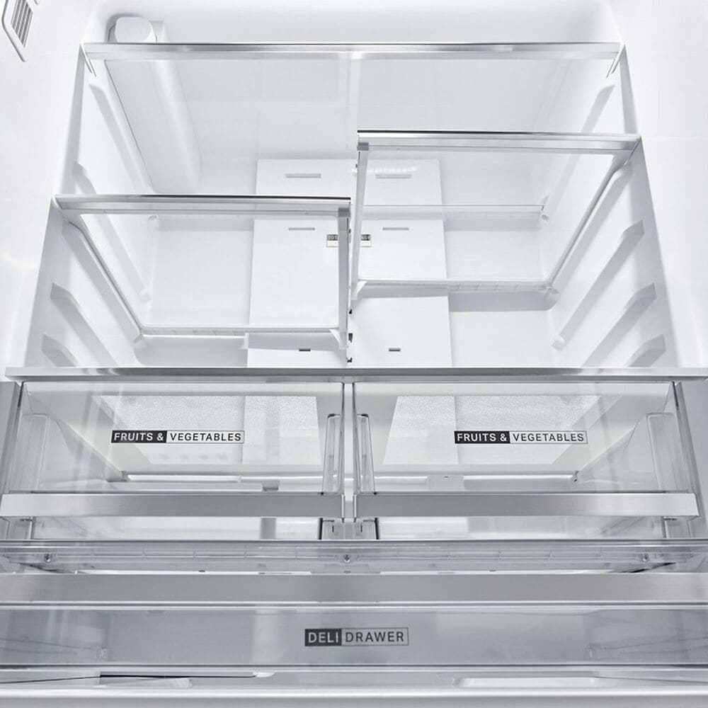 Whirlpool 30.52 Cu. Ft. French Door Refrigerator with Interior Water Dispenser in Fingerprint Resistant Stainless Steel, , large