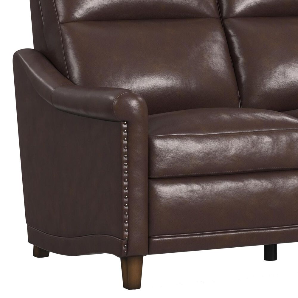 Flexsteel Elizabeth Power Sofa with Headrest in Brunette, , large