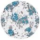 Safavieh Cabana CBN674B 6"7" Round Beige and Blue Indoor/Outdoor Area Performance Rug, , large