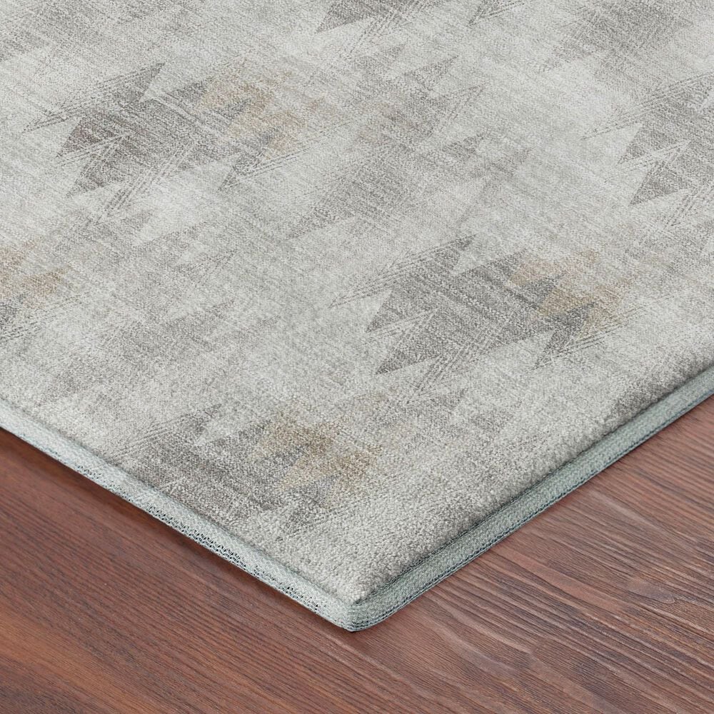 Dalyn Rug Company Soft Essentials Chevron Linen 2'3" x 7'6" Runner, , large