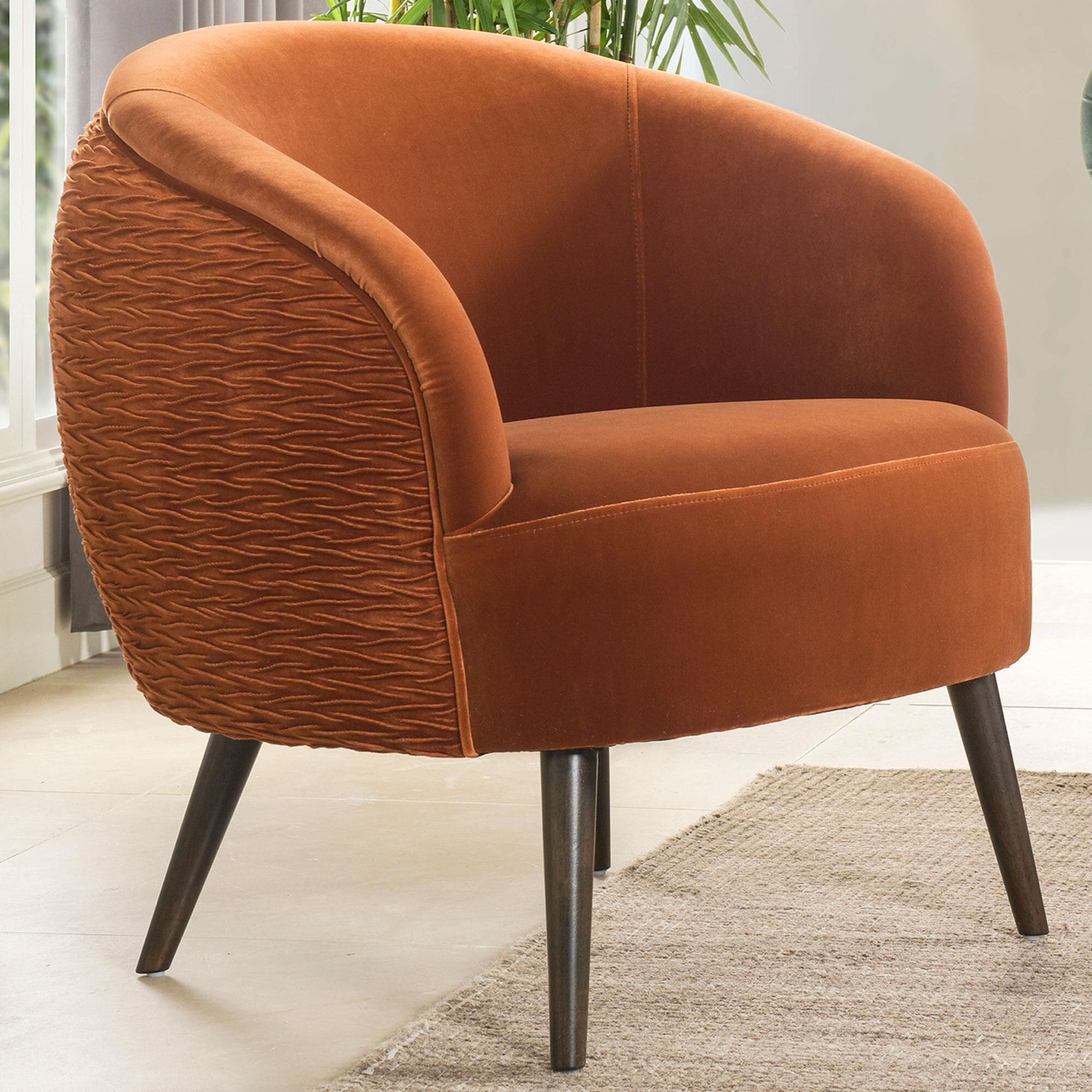 Rust deals barrel chair