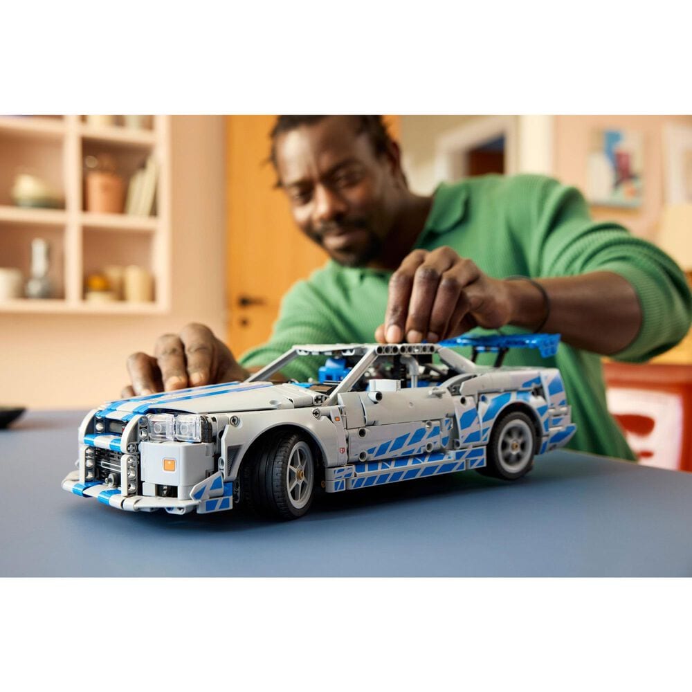 LEGO 2 Fast 2 Furious Nissan Skyline GT-R &#40;R34&#41; Car Building Set, , large