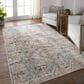 Jaipur Bequest Marquess 4" x 6" Citadel, Rainy Day, Otter, Forged Iron and Gray Mist Indoor/Outdoor Area Rug, , large