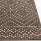 Trisha Yearwood Rug Collection Gather Sidra Border 5"3" x 7"7" Pebble and Natural Area Performance Rug, , large