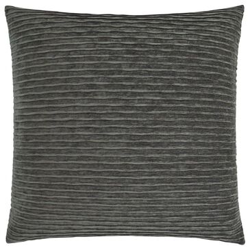 D.V.Kap Inc Pleatte 24" x 24" Throw Pillow in Grey, , large