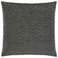 D.V.Kap Inc Pleatte 24" x 24" Throw Pillow in Grey, , large