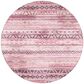 Dalyn Rug Company Sedona 10" Round Blush Indoor/Outdoor Area Performance Rug, , large