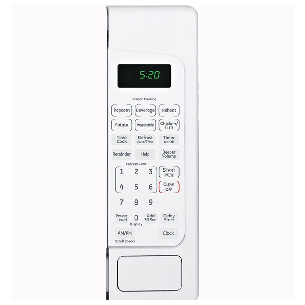 GE Appliances 2.0 Cu. Ft. Countertop Microwave Oven in White, , large