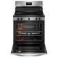 Frigidaire 4-Piece Kitchen Package with 25.6 Cu. Ft. 36" Standard Depth Refrigerator, 30" Electric Range, 1.8 Cu. Ft. Over-The-Range Microwave, 24 in. Built-In Dishwasher in Stainless Steel, , large