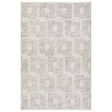 Dalyn Rug Company Delano 10" Round Ivory Indoor/Outdoor Area Rug, , large